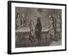 Louis XIV jouant au billard-Antoine Trouvain-Framed Giclee Print