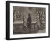 Louis XIV jouant au billard-Antoine Trouvain-Framed Giclee Print