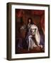 Louis XIV, King of France (1638-171), 1702-Hyacinthe François Honoré Rigaud-Framed Giclee Print