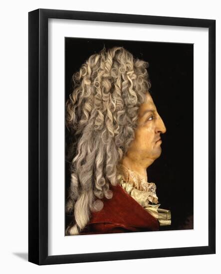 Louis XIV, King of France (1638-171), Ca 1705-Antoine Benoist-Framed Photographic Print