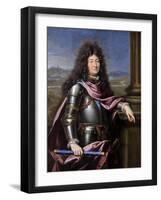 Louis XIV, King of France (1638-171)-Pierre Mignard-Framed Giclee Print