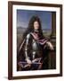 Louis XIV, King of France (1638-171)-Pierre Mignard-Framed Giclee Print