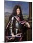 Louis XIV, King of France (1638-171)-Pierre Mignard-Mounted Giclee Print