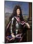 Louis XIV, King of France (1638-171)-Pierre Mignard-Mounted Giclee Print