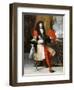 Louis XIV, King of France (1638-171)-Claude Lefèbvre-Framed Giclee Print