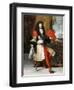 Louis XIV, King of France (1638-171)-Claude Lefèbvre-Framed Giclee Print