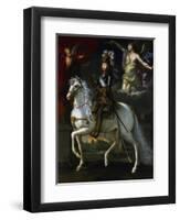 Louis XIV King of France, 1648-Simon Vouet-Framed Giclee Print