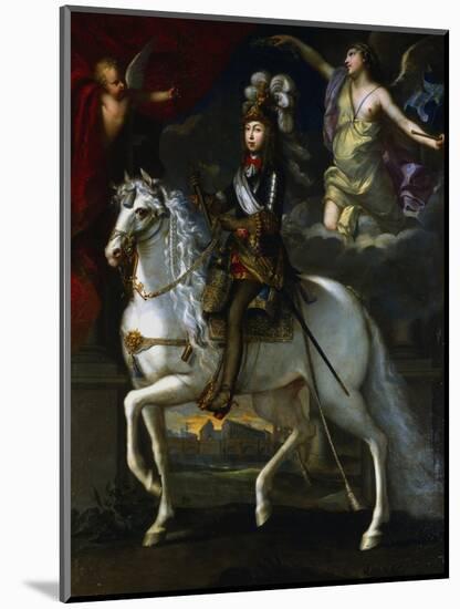 Louis XIV King of France, 1648-Simon Vouet-Mounted Giclee Print