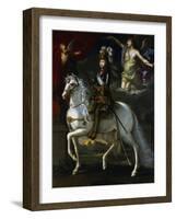 Louis XIV King of France, 1648-Simon Vouet-Framed Giclee Print