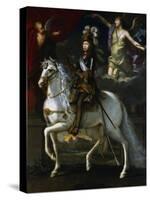 Louis XIV King of France, 1648-Simon Vouet-Stretched Canvas