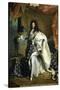 Louis XIV, King of France, c.1701-Hyacinthe Rigaud-Stretched Canvas