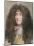 Louis XIV, King of France, C1660-C1670-Charles Le Brun-Mounted Premium Giclee Print