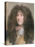 Louis XIV, King of France, C1660-C1670-Charles Le Brun-Stretched Canvas