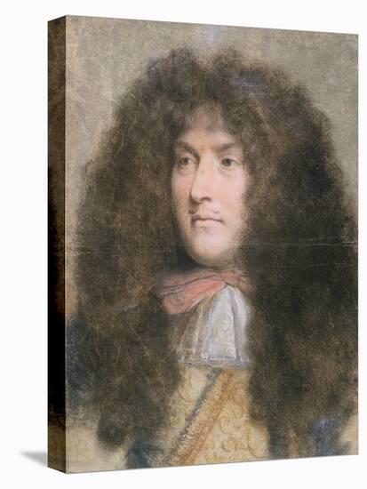 Louis XIV, King of France, C1660-C1670-Charles Le Brun-Stretched Canvas