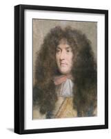 Louis XIV, King of France, C1660-C1670-Charles Le Brun-Framed Giclee Print