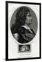 Louis XIV - King of France-J Chapman-Framed Art Print