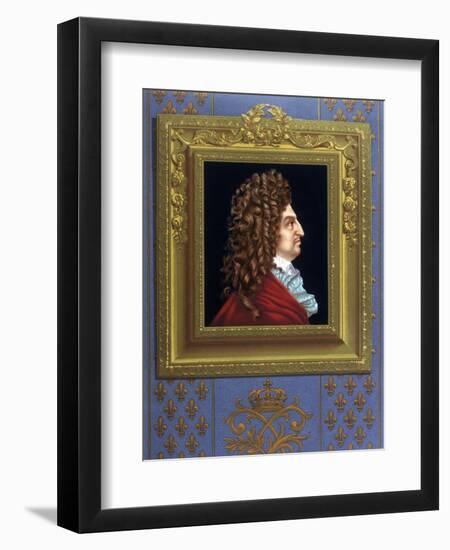 Louis XIV, King of France-null-Framed Art Print