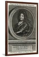 Louis XIV - King of France-null-Framed Art Print