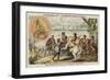 Louis XIV of France at the Crossing of the Rhine, 1672-null-Framed Giclee Print