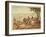 Louis XIV of France Crossing the Rhine, 1672-Adam Frans van der Meulen-Framed Giclee Print