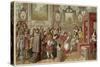 Louis XIV Receives-null-Stretched Canvas