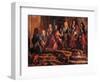 Louis XIV Receiving Submission, Doge of Genoa in May 1685-Claude-Guy Halle-Framed Giclee Print