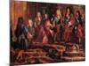 Louis XIV Receiving Submission, Doge of Genoa in May 1685-Claude-Guy Halle-Mounted Giclee Print