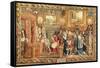 Louis XIV Receiving the Papal Legate Cardinal Chigi at Fontainebleau-null-Framed Stretched Canvas