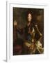 Louis XIV, roi de France et de Navarre (1638-1715) en 1701-Hyacinthe Rigaud-Framed Giclee Print