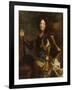 Louis XIV, roi de France et de Navarre (1638-1715) en 1701-Hyacinthe Rigaud-Framed Giclee Print