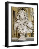 Louis XIV, roi de France et de Navarre (1638-1715)-Antoine Coysevox-Framed Giclee Print