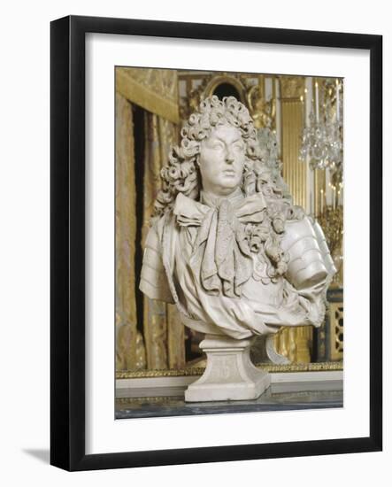 Louis XIV, roi de France et de Navarre (1638-1715)-Antoine Coysevox-Framed Giclee Print