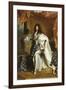 Louis XIV, roi de France, portrait en pied en costume royal-Hyacinthe Rigaud-Framed Giclee Print