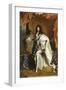 Louis XIV, roi de France, portrait en pied en costume royal-Hyacinthe Rigaud-Framed Giclee Print