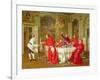 Louis Xiv's Apartments at Versailles, the Chef's Birthday-Andrea Landini-Framed Giclee Print