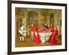 Louis Xiv's Apartments at Versailles, the Chef's Birthday-Andrea Landini-Framed Giclee Print