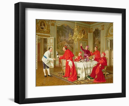 Louis Xiv's Apartments at Versailles, the Chef's Birthday-Andrea Landini-Framed Giclee Print