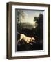 Louis XIV's Dog, Tane-Alexandre-Francois Desportes-Framed Giclee Print