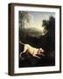 Louis XIV's Dog, Tane-Alexandre-Francois Desportes-Framed Giclee Print