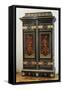 Louis XIV Style Inlaid Ebony Wardrobe-Andre-charles Boulle-Framed Stretched Canvas