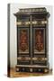 Louis XIV Style Inlaid Ebony Wardrobe-Andre-charles Boulle-Stretched Canvas