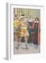 Louis XIV Visiting the French Parliament-Louis Bombled-Framed Giclee Print