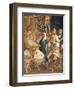 Louis XIV Visiting the Gobelins Factory-null-Framed Giclee Print