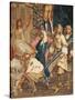 Louis XIV Visiting the Gobelins Factory-null-Stretched Canvas