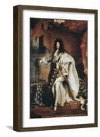 Louis XIV-Hyacinthe Rigaud-Framed Art Print