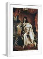 Louis XIV-Hyacinthe Rigaud-Framed Art Print