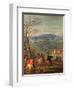 Louis XIV-Adam Frans van der Meulen-Framed Giclee Print