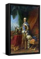 Louis XV (1715-74) King of France & Navarre, 1750-Carle van Loo-Framed Stretched Canvas