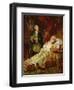 Louis XV and Madame Dubarry-Gyula Benczur-Framed Giclee Print