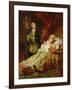 Louis XV and Madame Dubarry-Gyula Benczur-Framed Giclee Print